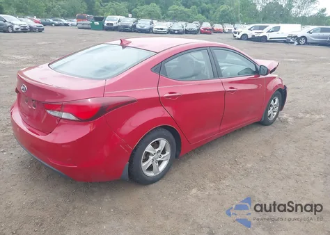 2015 Hyundai Elantra Se z USA, uszkodzony, nr VIN KMHDH4AE1FU415885